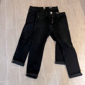 Men's Slim Black Jeans